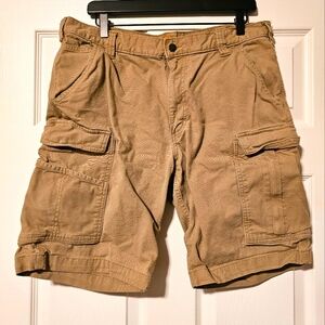 Men's Tan Carhartt Cargo Shorts